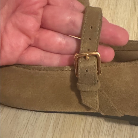 Zara Women's Brown Mary Jane Flats - Picture 8 of 10